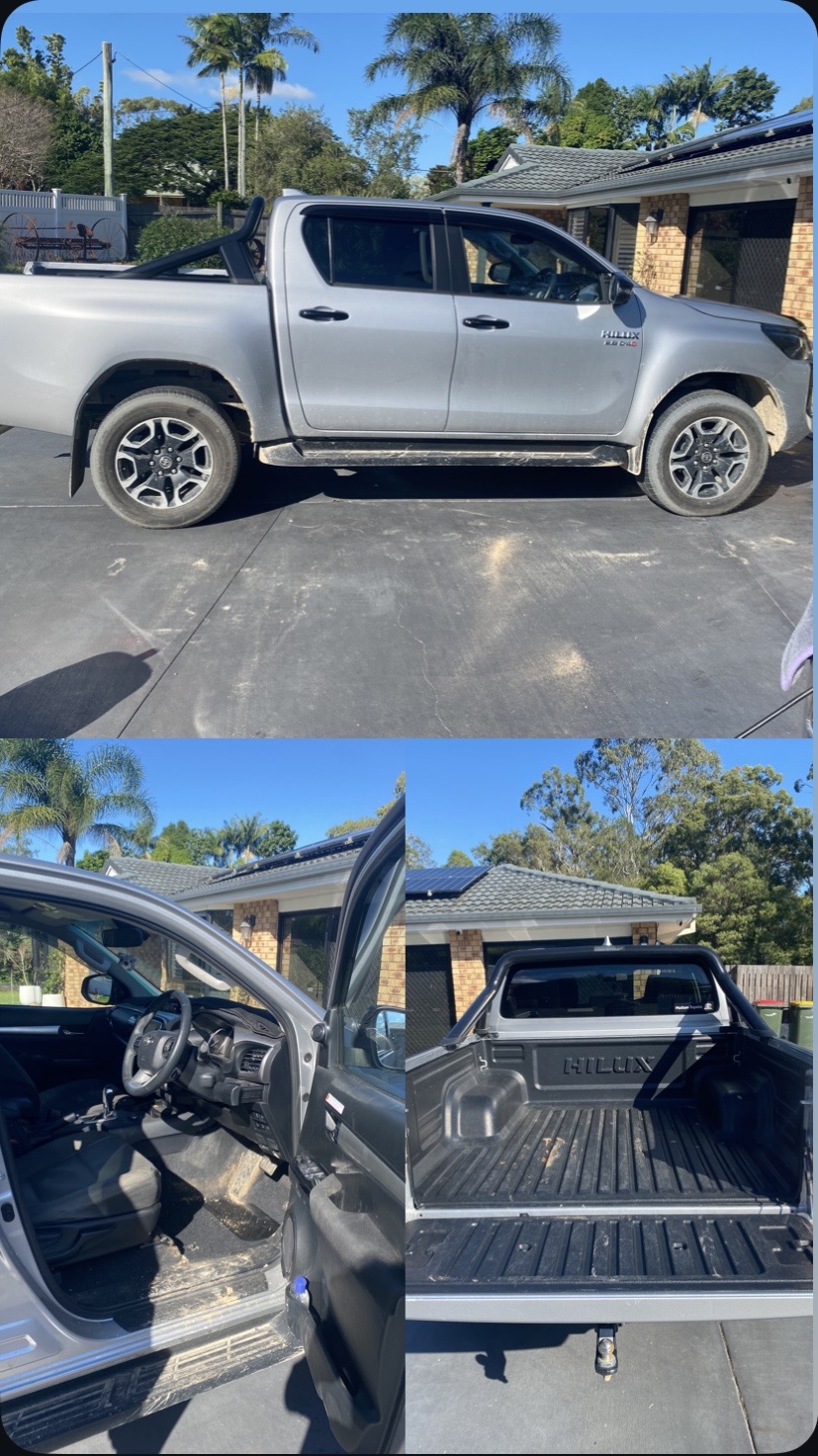 Toyota Hilux Full Detail BEFORE